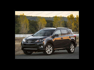 Рейлинги Rav 40 2014 +, серебро 