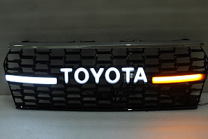 Тюнинг для Решетка Prado 150 2018 +, GR чёрная с хромом