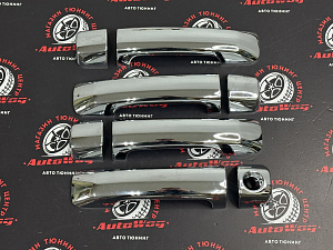 Тюнинг для Накладки Tundra на ручки дверей , 4 двери , хром