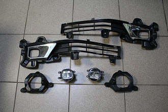 Туманки Land Cruiser 200 2016 + 