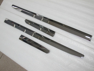 Молдинги дверей Prado 150 сталь