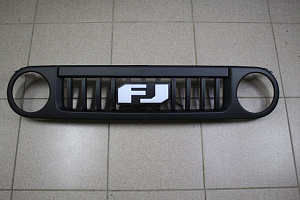 Тюнинг для Решетка FJ Cruiser дизайн Hummer , чёрная с эмблемой 