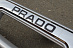 Дуга Prado 90 / 95 - накладка на передний бампер , серая