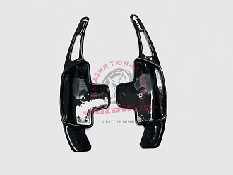 Накладки на подрулевые лепестки Mercedes G-Class 2018+ , чёрные