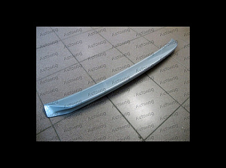 Спойлер Land Cruiser 200 WALD под стекло задней двери, рестайлинг, узкий, серебро (1F7)