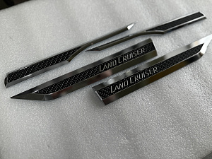 Тюнинг для Эмблемы боковые на крылья Land Cruiser с надписью Land Cruiser , 4 шт