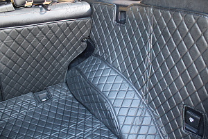 Тюнинг для Коврик в багажник Prado 150 / GX 460 5 мест ,  3D , со стенками , экокожа