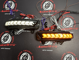 Повторители в зеркала Land Cruiser 200 , 2012-2022 , Prado 150 , версия 1