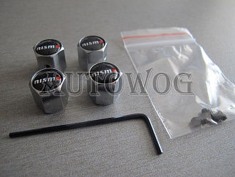 Колпачки на ниппеля Nismo под шестигранник