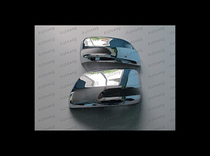 Тюнинг для Накладки Land Cruiser 200 / Prado 150 2012 - 2014 на зеркала , хром 
