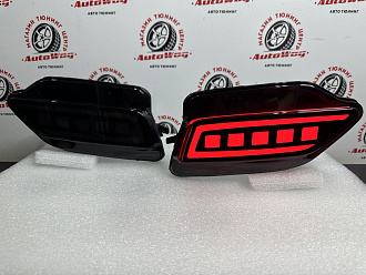 Стопы дополнительные Rav 40 2013 - 2015 , дымчатые