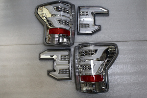 Тюнинг для Стопы + планки Tundra 2007 - 2013 , American-style , хром  