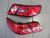 Стопы Camry V40 2006 - 2011 стиль Lexus красные