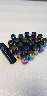 Гайки колёсные TopFit хамелеон М12*1.25 ,7-гран. 20+1