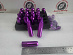 Гайки колёсные Blox Nut 1.5 фиолетовые - карандаш 