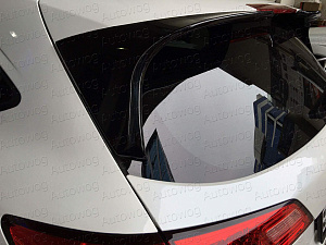 Тюнинг для Спойлер Vezel , на верх заднего стекла , чёрный , дизайн Mugen 