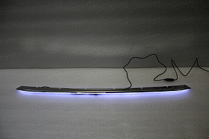 Тюнинг для Накладка Alphard H30 на передний стандарт бампер , с подсветкой