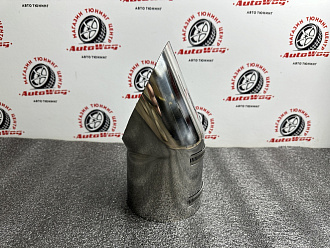 Насадка глушителя Land Cruiser 200 / LX 570 хром, стиль 3