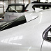 Спойлер Camry V70 над стеклом , стиль 1 , белый перламутр 