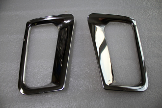 Накладки Vellfire 30 под доп. стопы , сталь