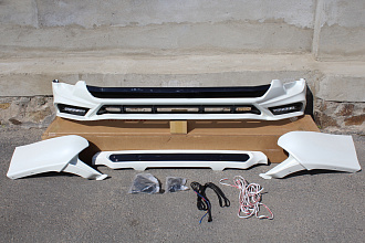 Обвес на Prado 150 2018 +, дизайн TRD , белый перламутр