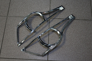 Тюнинг для Накладки Aqua на задние стопы ( вокруг ) , хром 