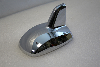 Накладка Mercedes S-class W222 , на плавник , хром 