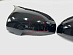 Накладки Prius 30 на зеркала , дизайн BMW М-стиль, чёрные