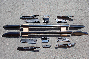 Тюнинг для Рейлинги Prado 120 черные