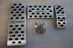 Тюнинг для Накладки Subaru на педали , металл