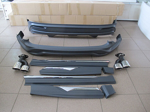 Тюнинг для Обвес на NX 200 / NX 300H / NX 200t Modellista 2014г+ стиль 2 (с открытыми насадками глушителя)