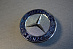 Эмблема Mercedes W204 на капот синяя 