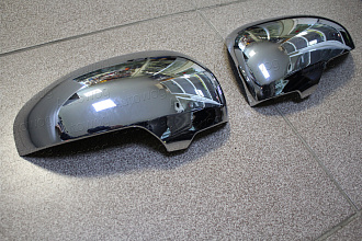 Накладки Prius 30 на зеркала , хром