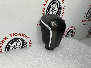 Тюнинг для Ручка Camry V70 2018 +, дерево + чёрная кожа