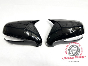 Тюнинг для Накладки RX 350 / RX 270 / RX 450H 2009-2015, на зеркала стиль BMW чёрные