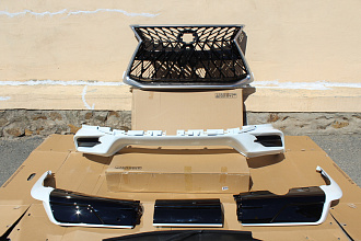 Обвес на LX 570 / LX 450d 2016 +, TRD белый перламутр