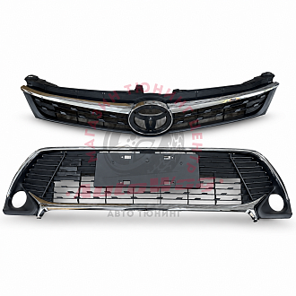 Решетки Camry V55 2015 +, дизайн 2017 EXCLUSIVE ( комплект 2 штуки )