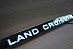 Планка Land Cruiser 100 над задним номером с надписью Land Cruiser , хром , с подсветкой