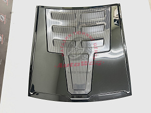 Тюнинг для Накладка на капот Patrol Y62 черный + карбон