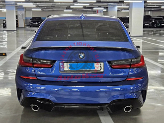 Спойлер BMW 3-series G20 18+, на багажник тип 1