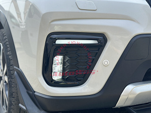 Тюнинг для Накладки Forester 2019 - 2024 под туманки , ходовой огонь + повтор