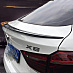 Спойлер BMW X6 F16 2015 +, на багажник , чёрный