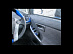Накладки Prius 30 в салон, сине-черные