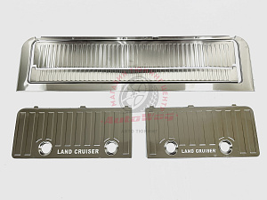Тюнинг для Накладки Land Cruiser 200 в багажник , хром