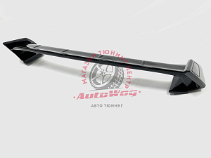 Тюнинг для Спойлер Prius 30 Tommy Kaira на заднюю пятую дверь (под стекло), чёрный