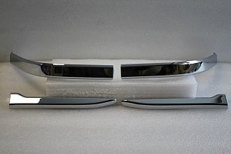 Накладки Land Cruiser 200 2012 - 2014 стопов под низ, хром 