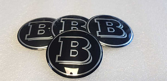 Наклейка на колпачки, для дисков 56мм