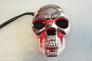 Тюнинг для Череп на фаркоп хром 