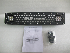 Тюнинг для Вставка в решетку FJ Cruiser металлическая + туманки 