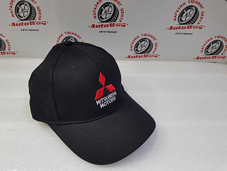 Кепка бейсболка с логотипом Mitsubishi